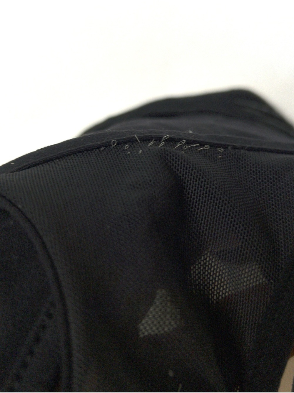 Gymshark Elite Wrap Sports Bra Mesh Racerback Logo Athletic Black Womens M - Picture 7 of 16